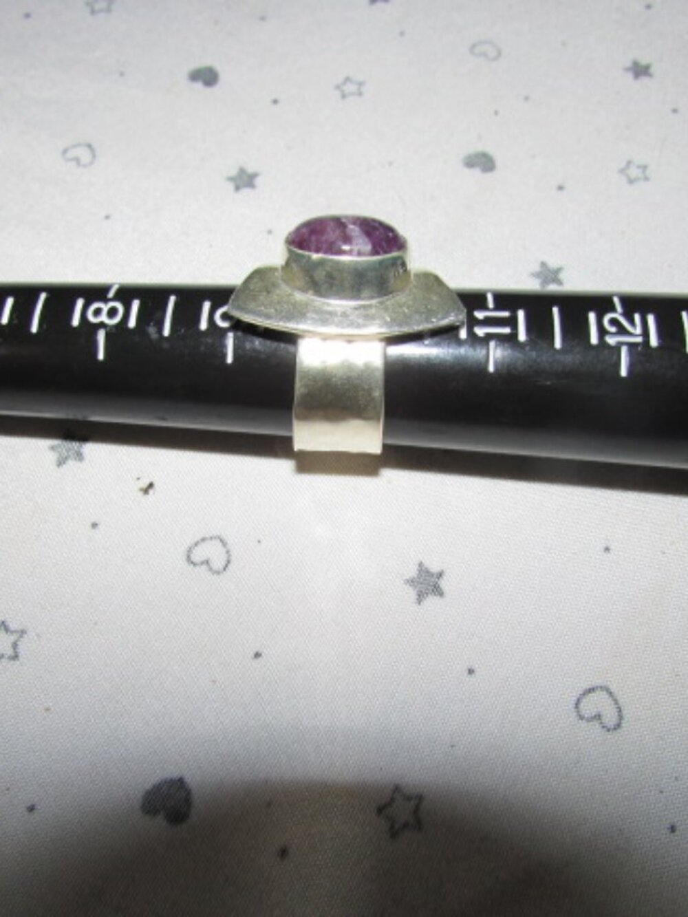 Gorgeous Chic Charoite Ring - Picture 5 of 6